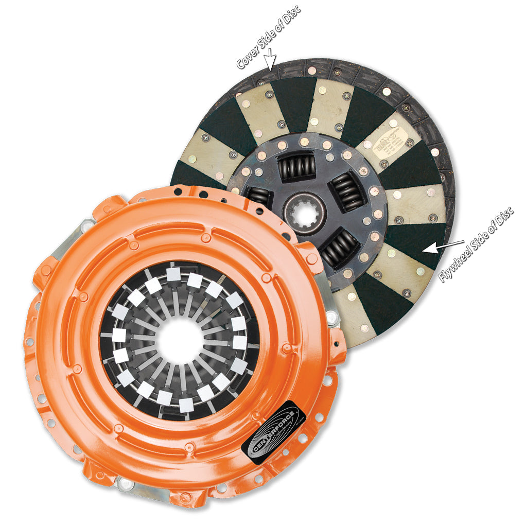 Dual-Friction,-Clutch-Pressure-Plate-And-Disc-Set