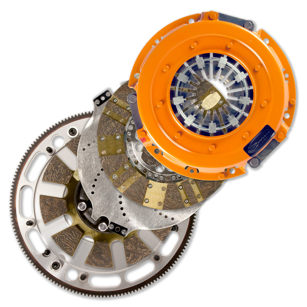 Centerforce 413614800 DYAD(R) DS 10.4, Clutch and Flywheel Kit for Select Chevrolet Bel Air, Chevrolet Biscayne, Chevrolet Camaro, Chevrolet Caprice, Chevrolet Chevelle, Chevrolet Chevy II, Chevrolet Corvette, Chevrolet El Camino, Chevrolet Impala,