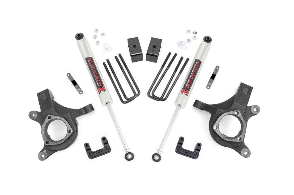 Rough Country 10840 Suspension Lift Kit w/Shocks for Select Chevrolet Silverado 1500, GMC Sierra