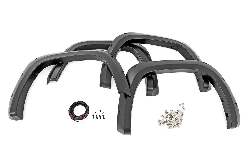 Rough Country F-T11413-3U5 Pocket Fender Flares for Select Toyota Tundra