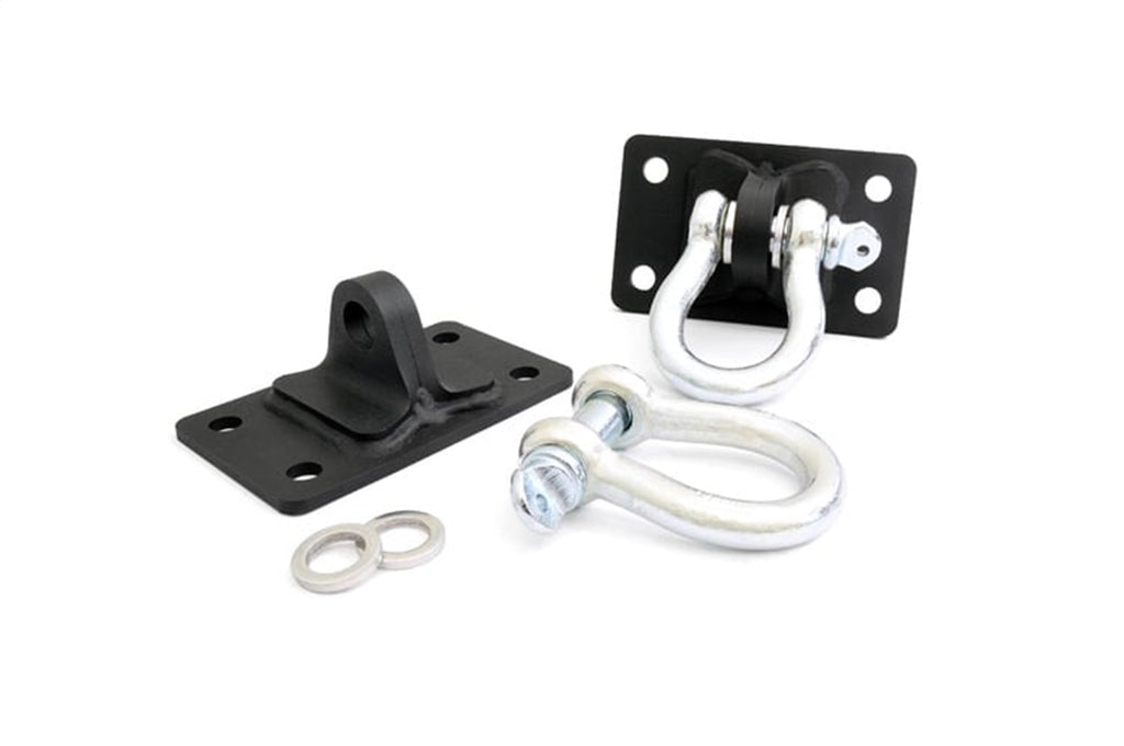 Rough Country 1046 D-Ring w/Mount for Select Jeep Wrangler, Jeep Wrangler JK