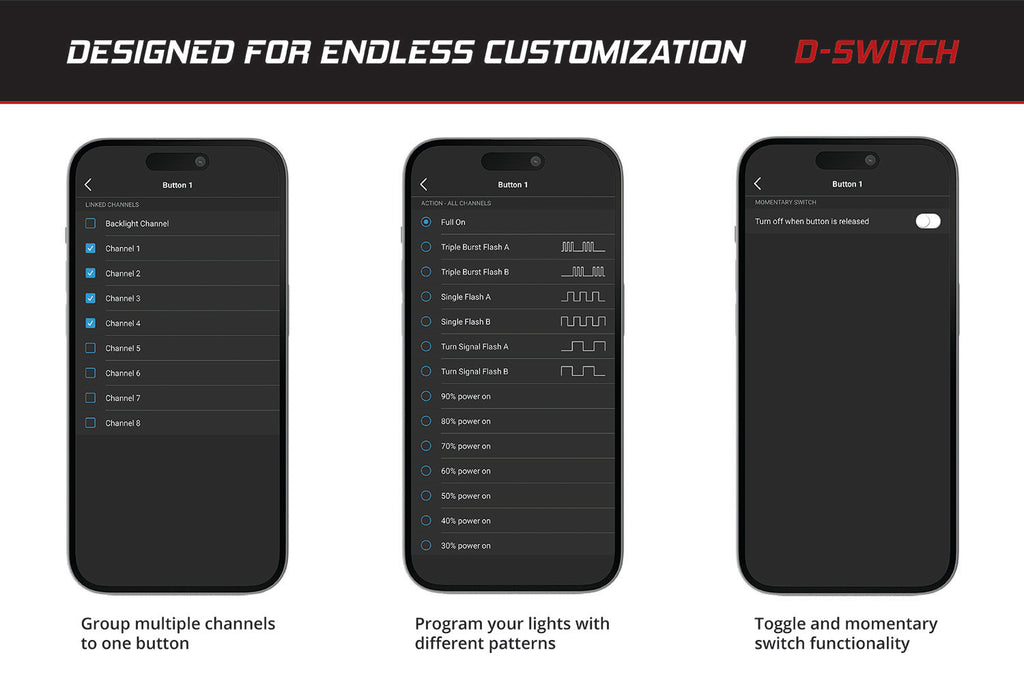 Diode Dynamics DD8373 Control all of your lighting from one switch!