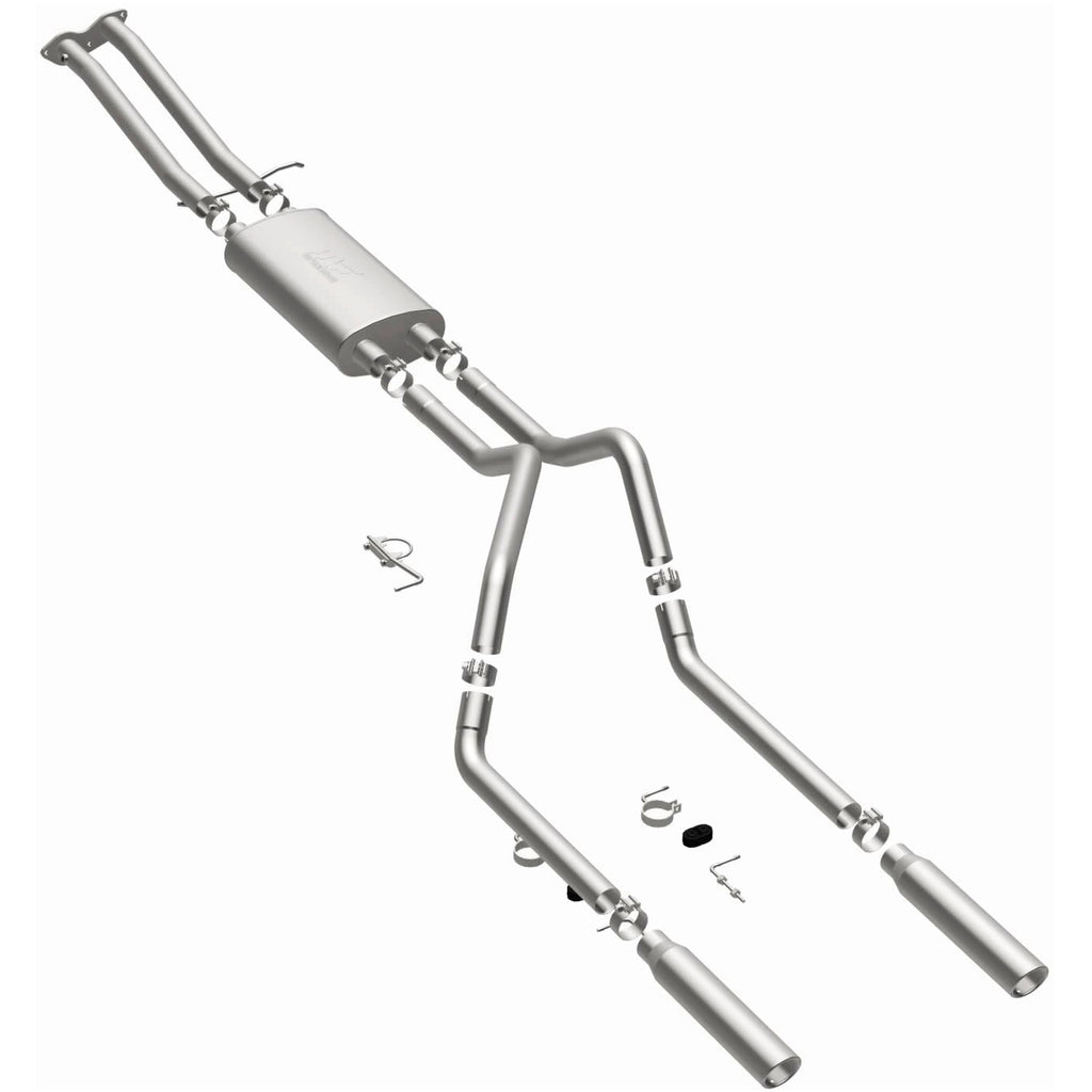 MagnaFlow Exhaust Products 15750 Street Series Polished Cat-Back System for Select Chevrolet C1500, Chevrolet K1500, GMC C1500, GMC K1500