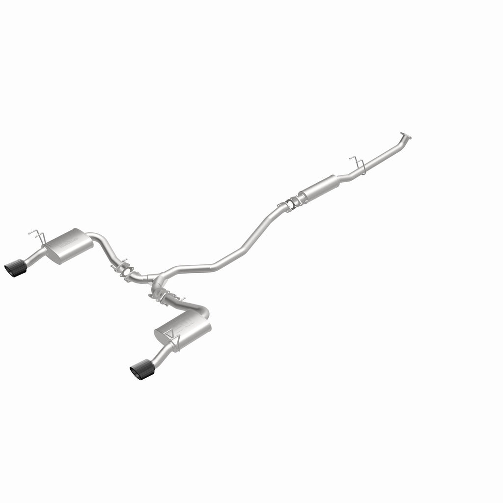 MagnaFlow Exhaust Products 19612 NEO Series Carbon Fiber Tips Cat-Back System for Select Honda Civic