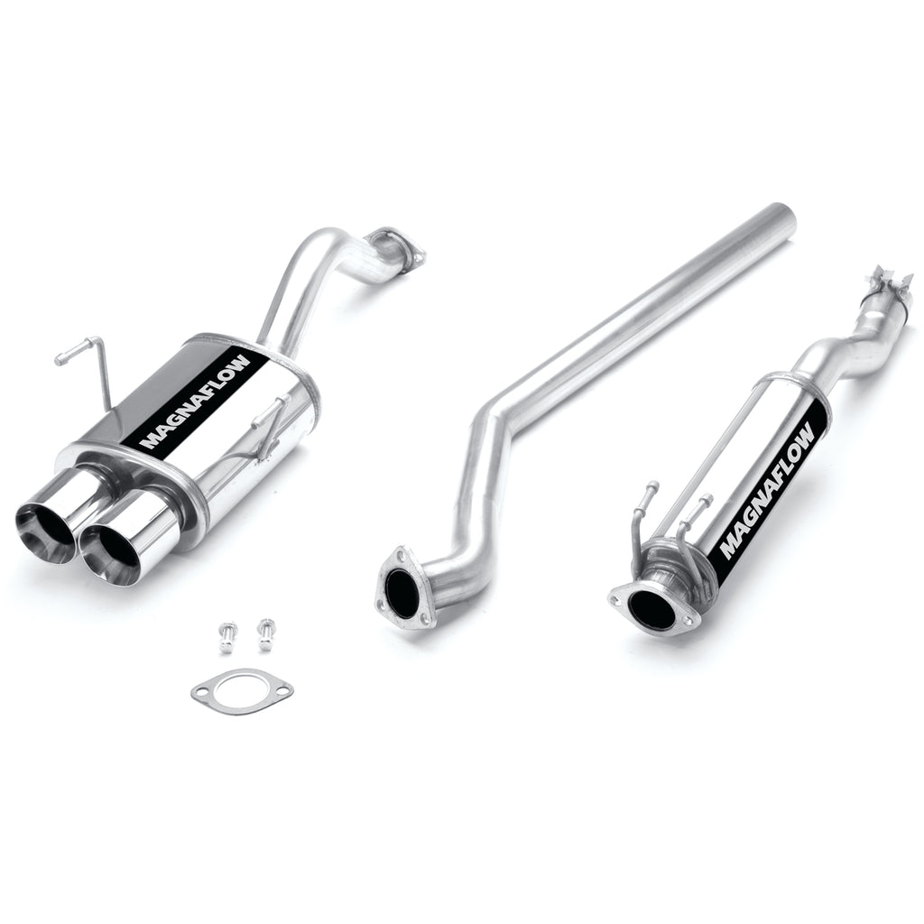 MagnaFlow Exhaust Products 15757 Street Series Polished Cat-Back System for Select Honda Civic