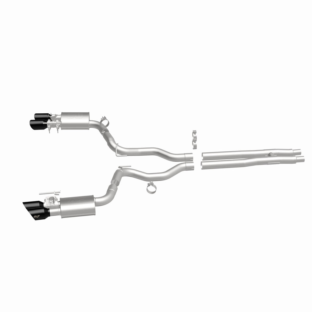 MagnaFlow Exhaust Products 19643 Competition Series Stainless 3 in Cat-Back for Select Ford Mustang