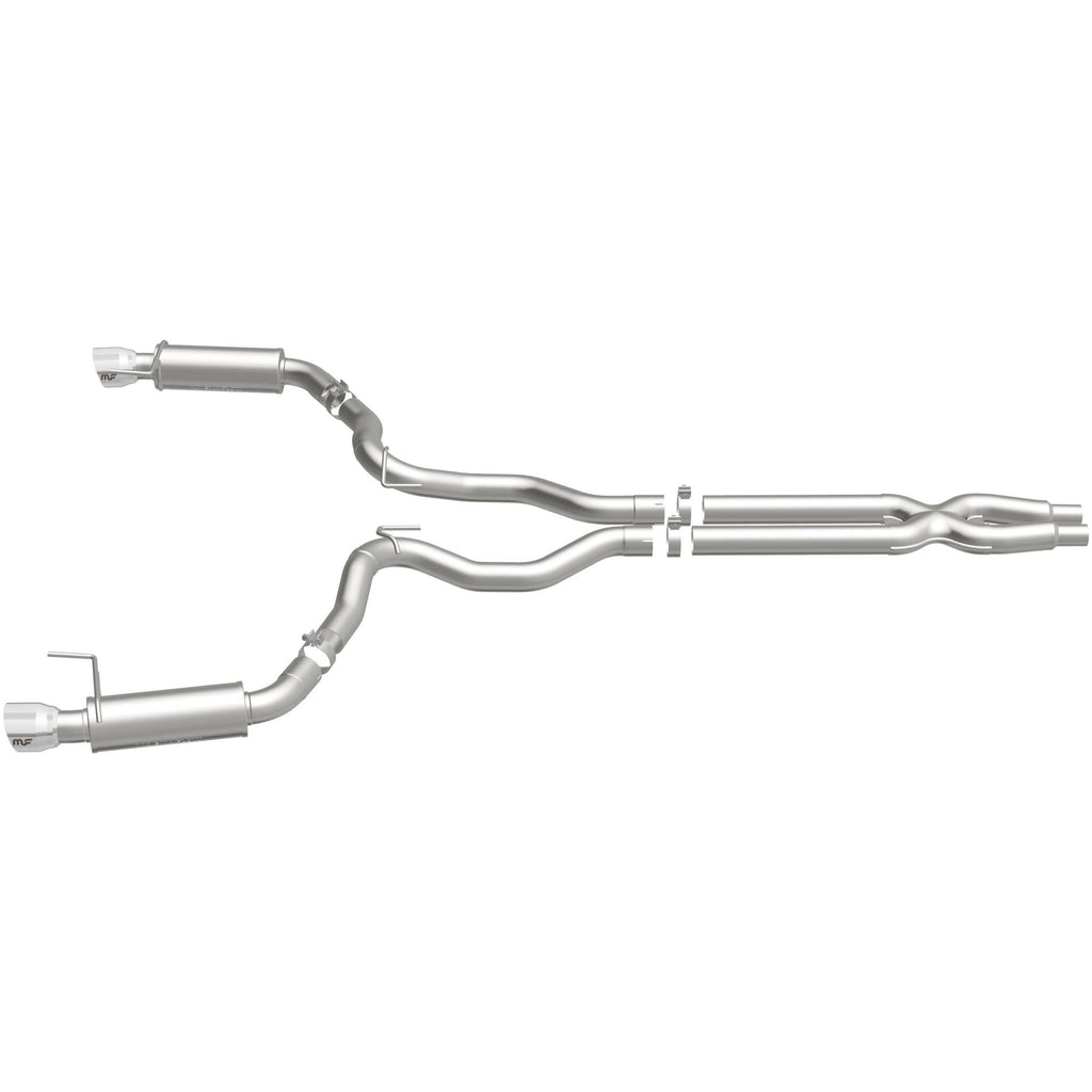 MagnaFlow Exhaust Products 19101 Competition Series Stainless 3 in Cat-Back for Select Ford Mustang