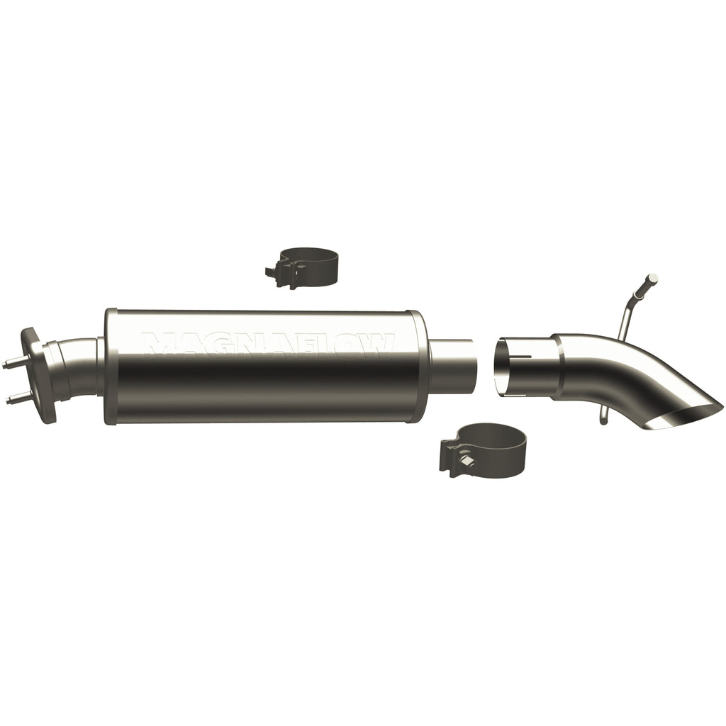 MagnaFlow Exhaust Products 17122 Off Road Pro Series Gas Stainless Cat-Back for Select Jeep Wrangler
