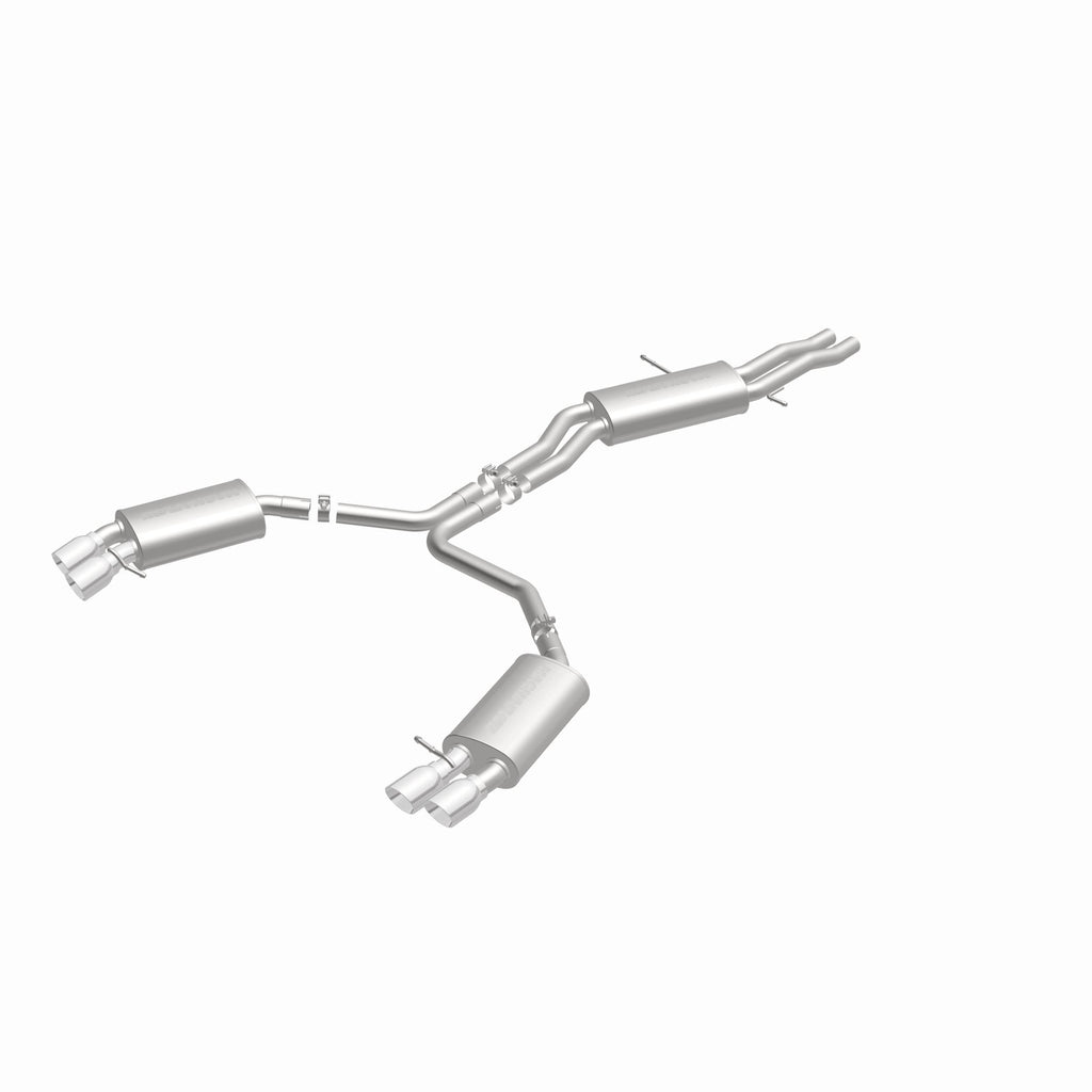 MagnaFlow Exhaust Products 15599 Touring Series Polished Cat-Back System for Select Audi S4