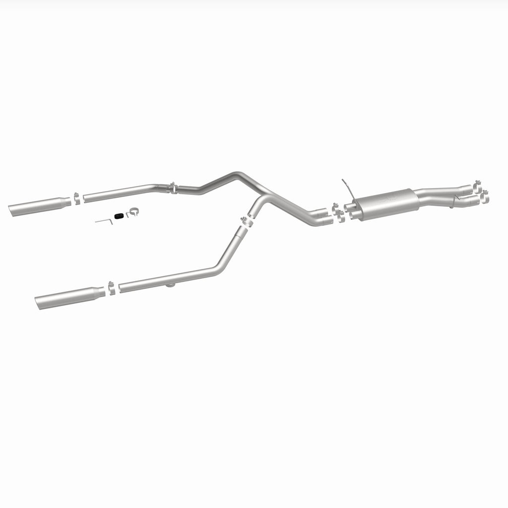 MagnaFlow Exhaust Products 15829 Street Series Polished Cat-Back System for Select Chevrolet Silverado HD, Chevrolet Silverado HD Classic, GMC Sierra HD, GMC Sierra HD Classic