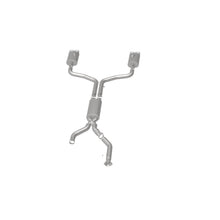 Load image into Gallery viewer, MagnaFlow Exhaust Products 16837 Street Series Polished Cat-Back System for Select Chevrolet Corvette