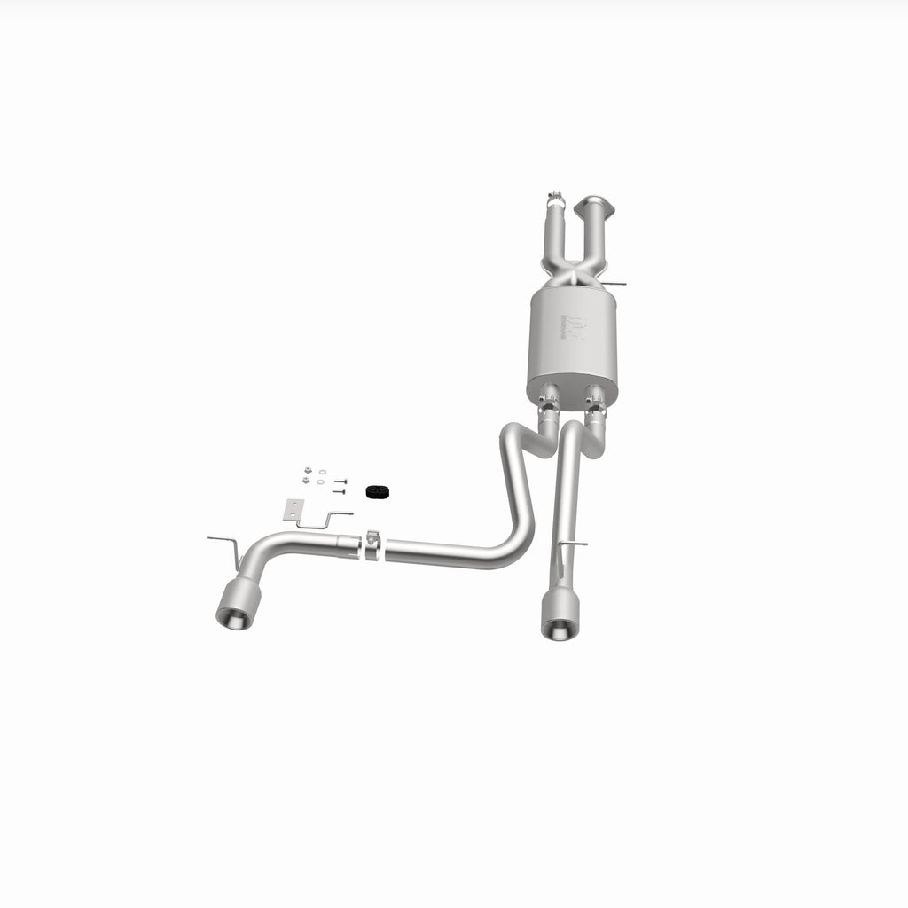 MagnaFlow Exhaust Products 16673 Street Series Polished Cat-Back System for Select Hummer H2