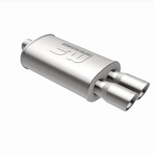 Load image into Gallery viewer, MagnaFlow Exhaust Products 14862 Straight-Through Performance Muffler; 2.25/3in. Center/Dual; 5x14x8 Body