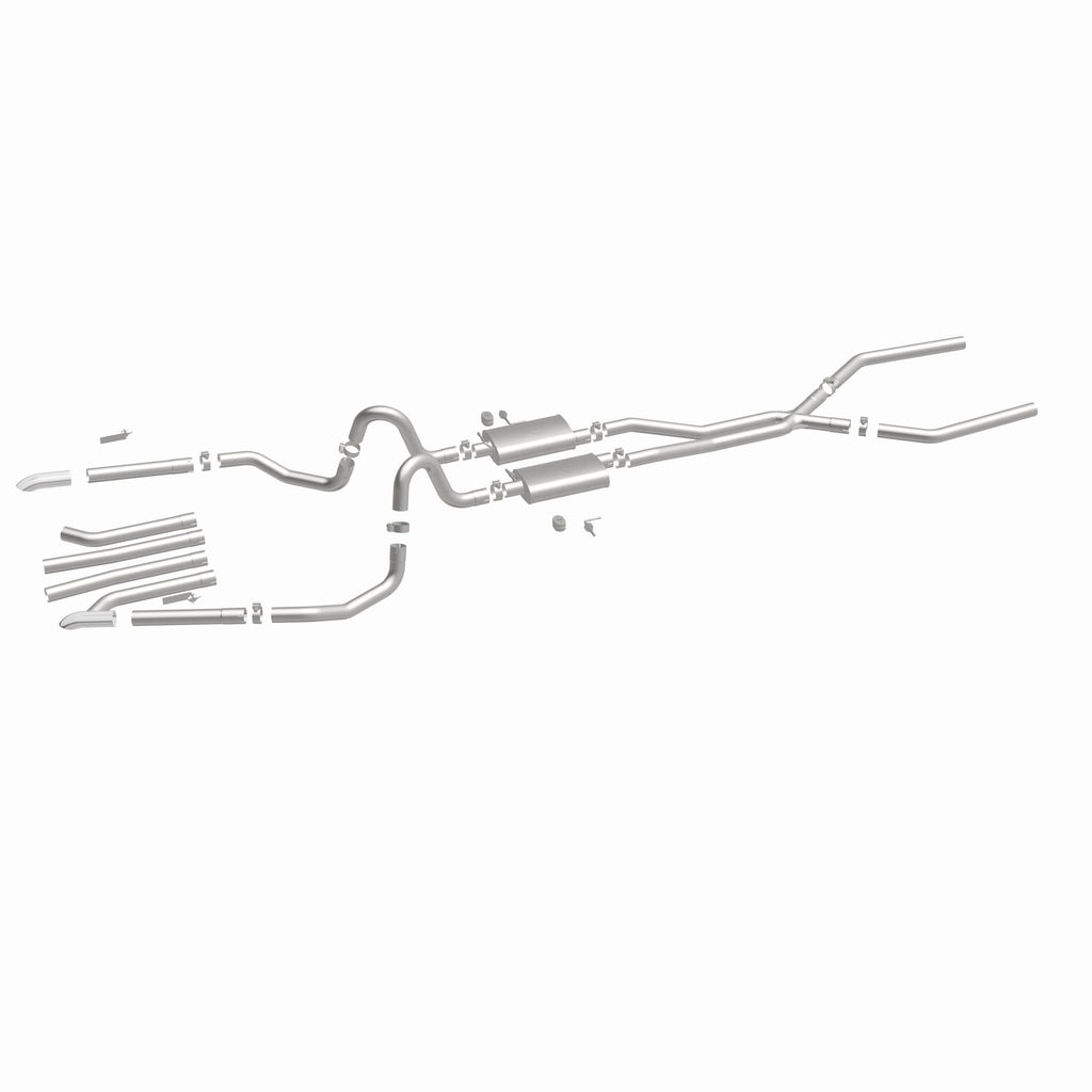 MagnaFlow Exhaust Products 15893 Street Series Polished System for Select Buick Skylark, Buick Special, Chevrolet Chevelle, Chevrolet El Camino, Oldsmobile 442, Oldsmobile Cutlass, Pontiac GTO