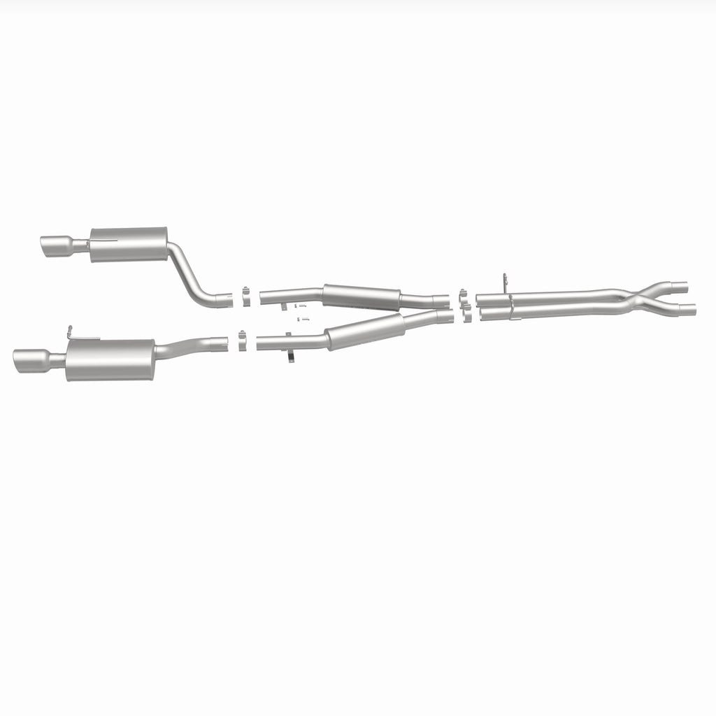 MagnaFlow Exhaust Products 16586 Sport Series Polished Cat-Back System for Select Audi S4