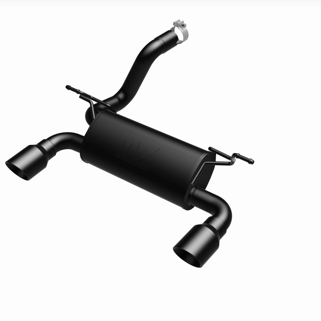 MagnaFlow Exhaust Products 19388 Street Series Black Coated Axle Back System for Select Jeep Wrangler