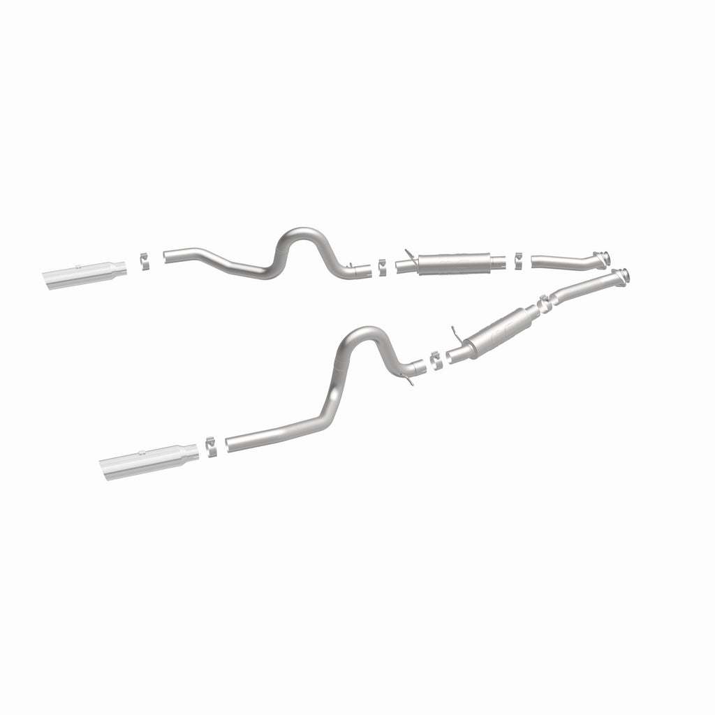 MagnaFlow Exhaust Products 15673 Competition Series Stainless 2.5 in Cat-Back for Select Ford Mustang