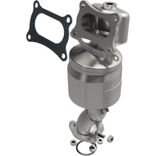 Load image into Gallery viewer, MagnaFlow Exhaust Products 51898 OEM Grade Manifold Catalytic Converter for Select Acura MDX, Acura RDX, Acura RL, Acura RLX, Acura TL, Acura TLX, Acura TSX, Acura ZDX, Honda Accord, Honda Accord Crosstour, Honda Crosstour, Honda Odyssey, Honda Passport,