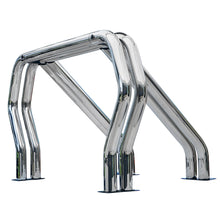 Load image into Gallery viewer, -Bed-Bars--Double-BarDouble-Kicker-(Between-Wheel-Wells)---Chrome