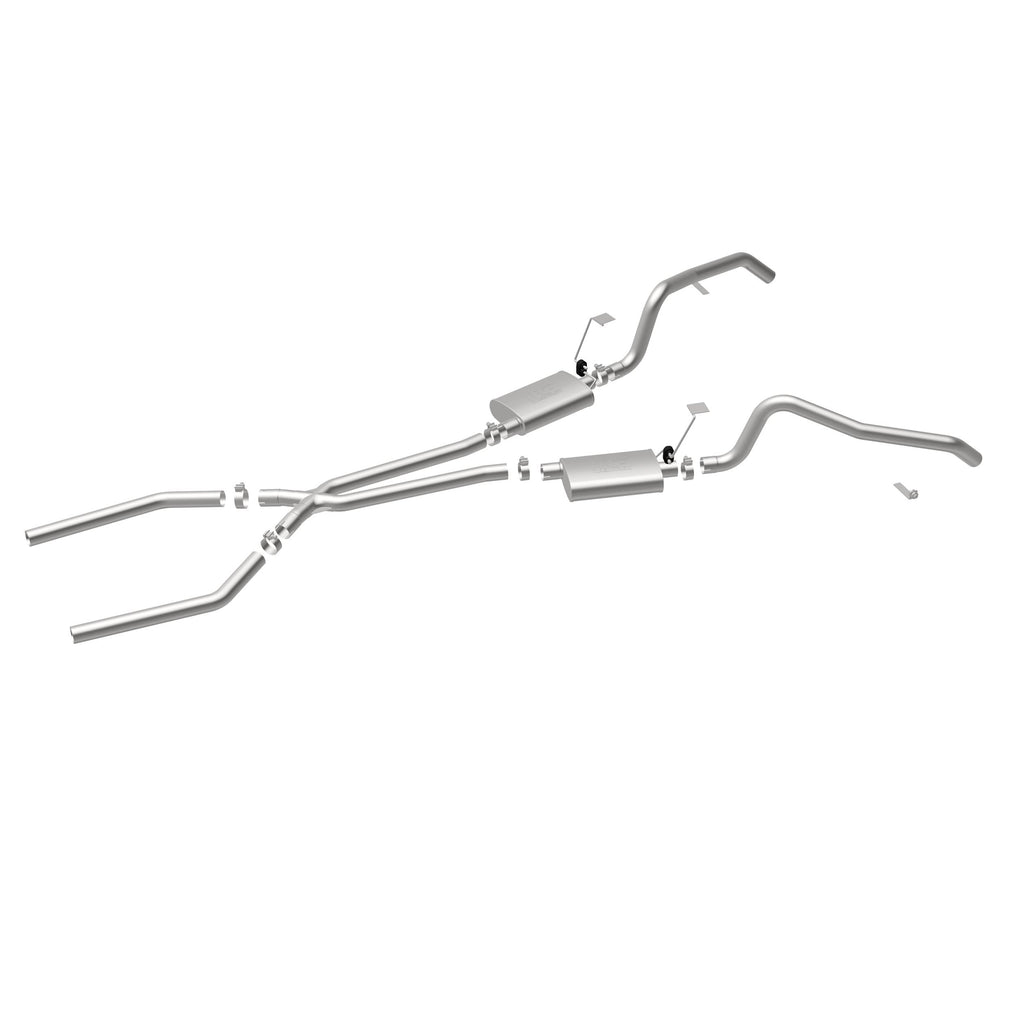 MagnaFlow Exhaust Products 15896 Street Series System for Select Buick Apollo, Chevrolet Camaro, Chevrolet Chevy II, Chevrolet Nova, Oldsmobile Omega, Pontiac Firebird, Pontiac Ventura