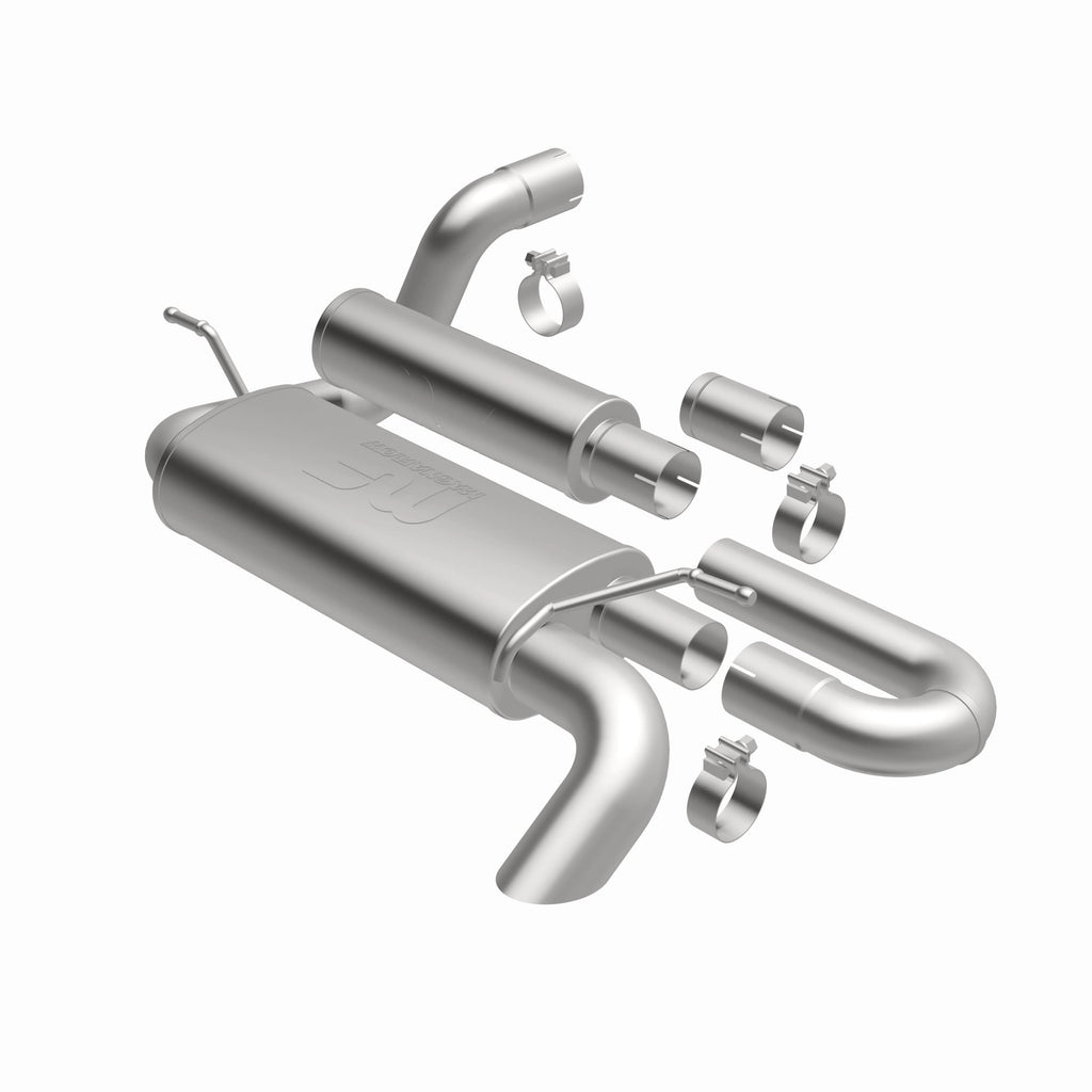 MagnaFlow Exhaust Products 19620 Overland Series Axle Back System for Select Jeep Wrangler
