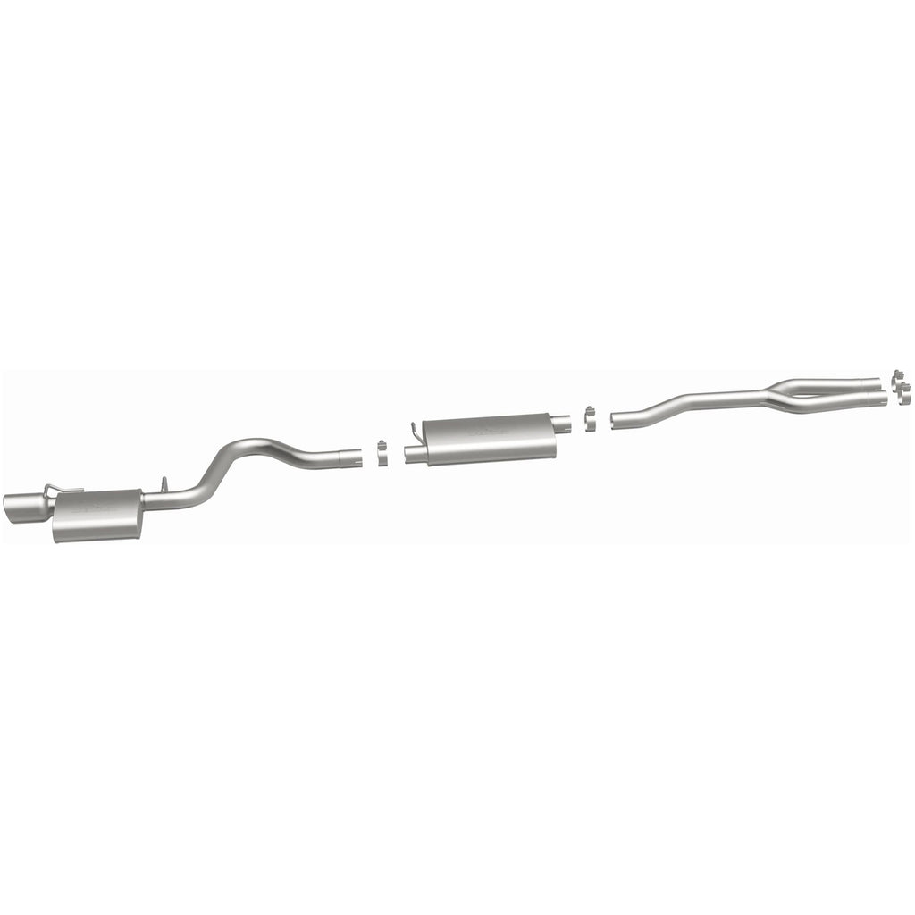 MagnaFlow Exhaust Products 16635 Street Series Polished Cat-Back System for Select Dodge Charger, Dodge Magnum