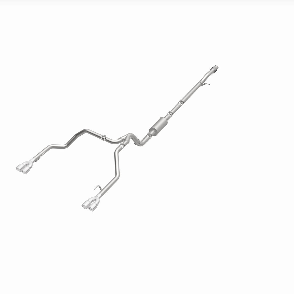 MagnaFlow Exhaust Products 19477 Street Series Polished Cat-Back System for Select Chevrolet Silverado 1500, Chevrolet Silverado LTD, GMC Sierra 1500, GMC Sierra Limited