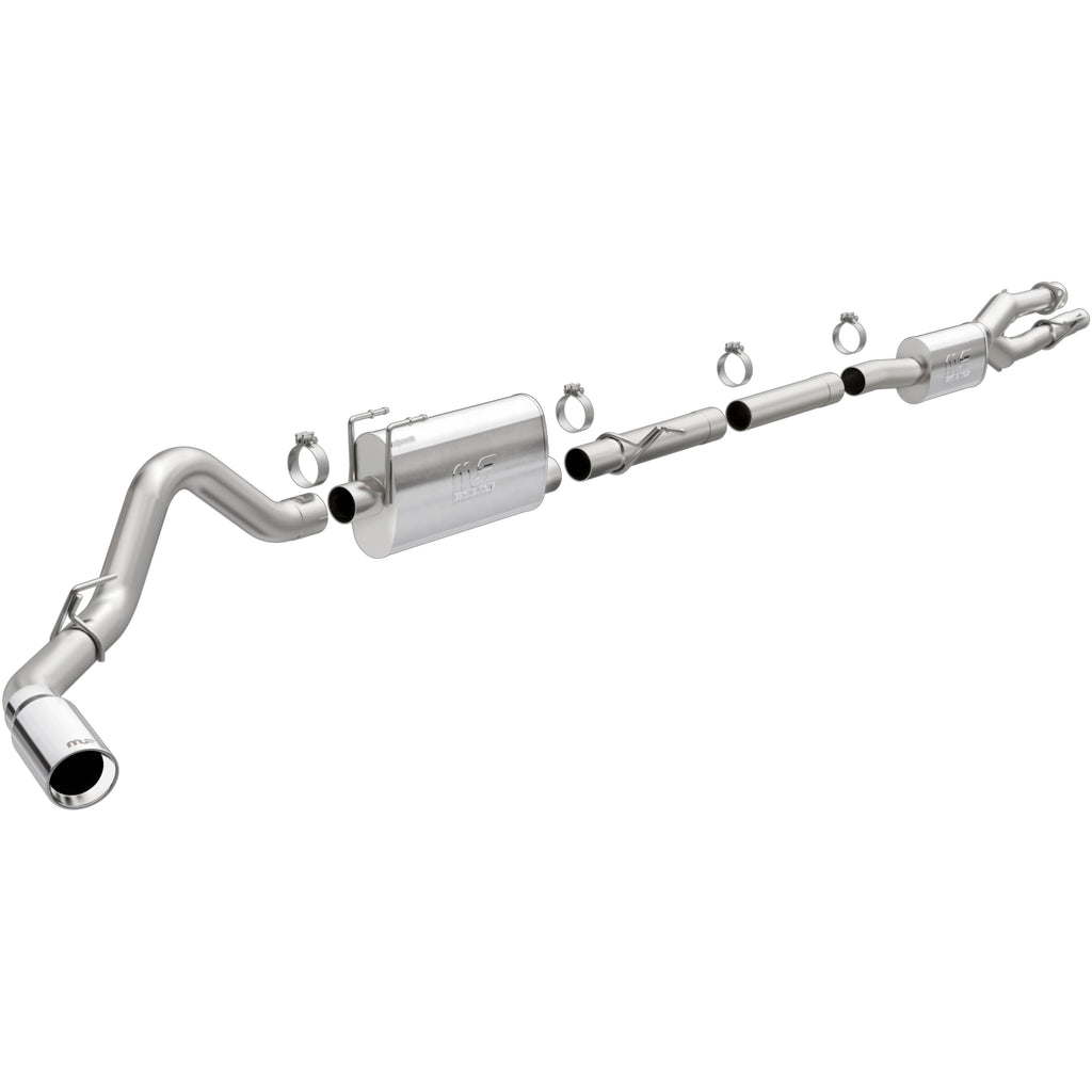 MagnaFlow Exhaust Products 19530 Street Series Polished Cat-Back System for Select Ford F-250 Super Duty, Ford F-350 Super Duty