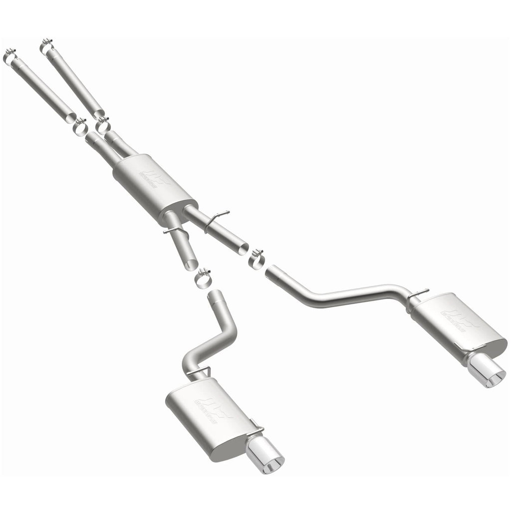 MagnaFlow Exhaust Products 15628 Street Series Polished Cat-Back System for Select Dodge Charger, Dodge Magnum
