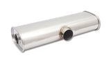 Vibrant 10635 Transverse Oval Universal Muffler, 3.50