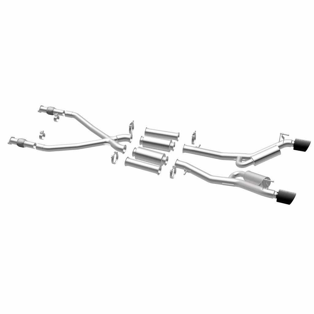 MagnaFlow Exhaust Products 19593 xMOD Series Carbon Fiber Tips Cat-Back System for Select Nissan Z