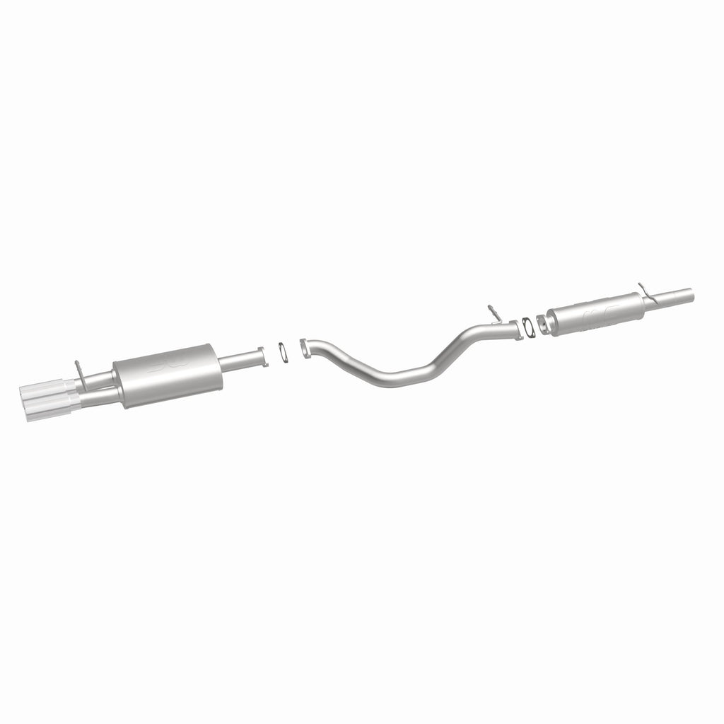 MagnaFlow Exhaust Products 15745 Touring Series Polished Cat-Back System for Select Volkswagen Beetle, Volkswagen Golf