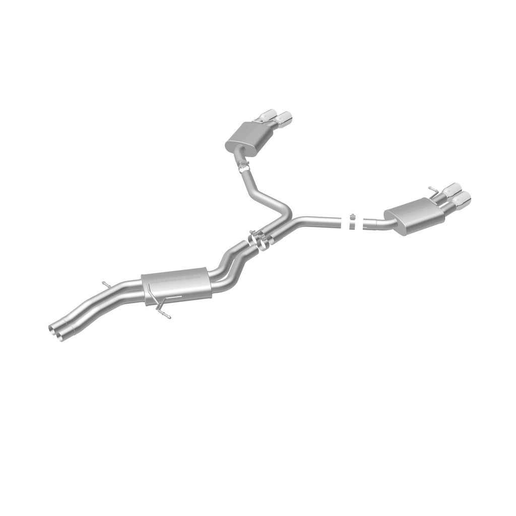 MagnaFlow Exhaust Products 16598 Sport Series Polished Cat-Back System for Select Audi S5