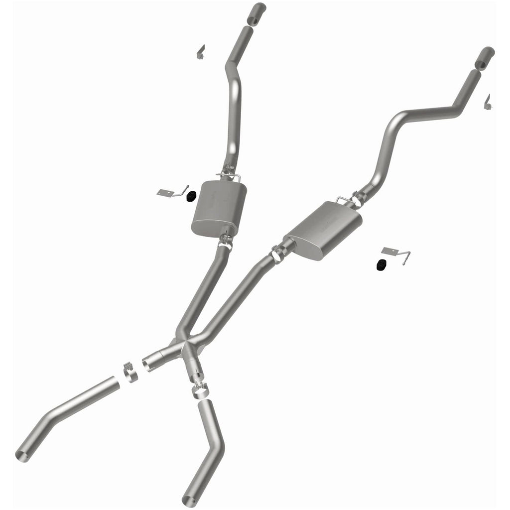 MagnaFlow Exhaust Products 15851 Street Series Polished System for Select Dodge Challenger, Plymouth Barracuda