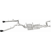Load image into Gallery viewer, MagnaFlow Exhaust Products 19691 xMOD Series Black Chrome Tips Cat-Back System for Select Ram