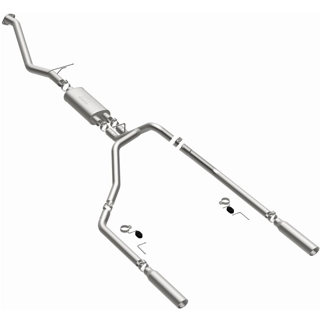 MagnaFlow Exhaust Products 15792 Street Series Polished Cat-Back System for Select Chevrolet Silverado 1500, Chevrolet Silverado Classic, GMC Sierra 1500, GMC Sierra Classic