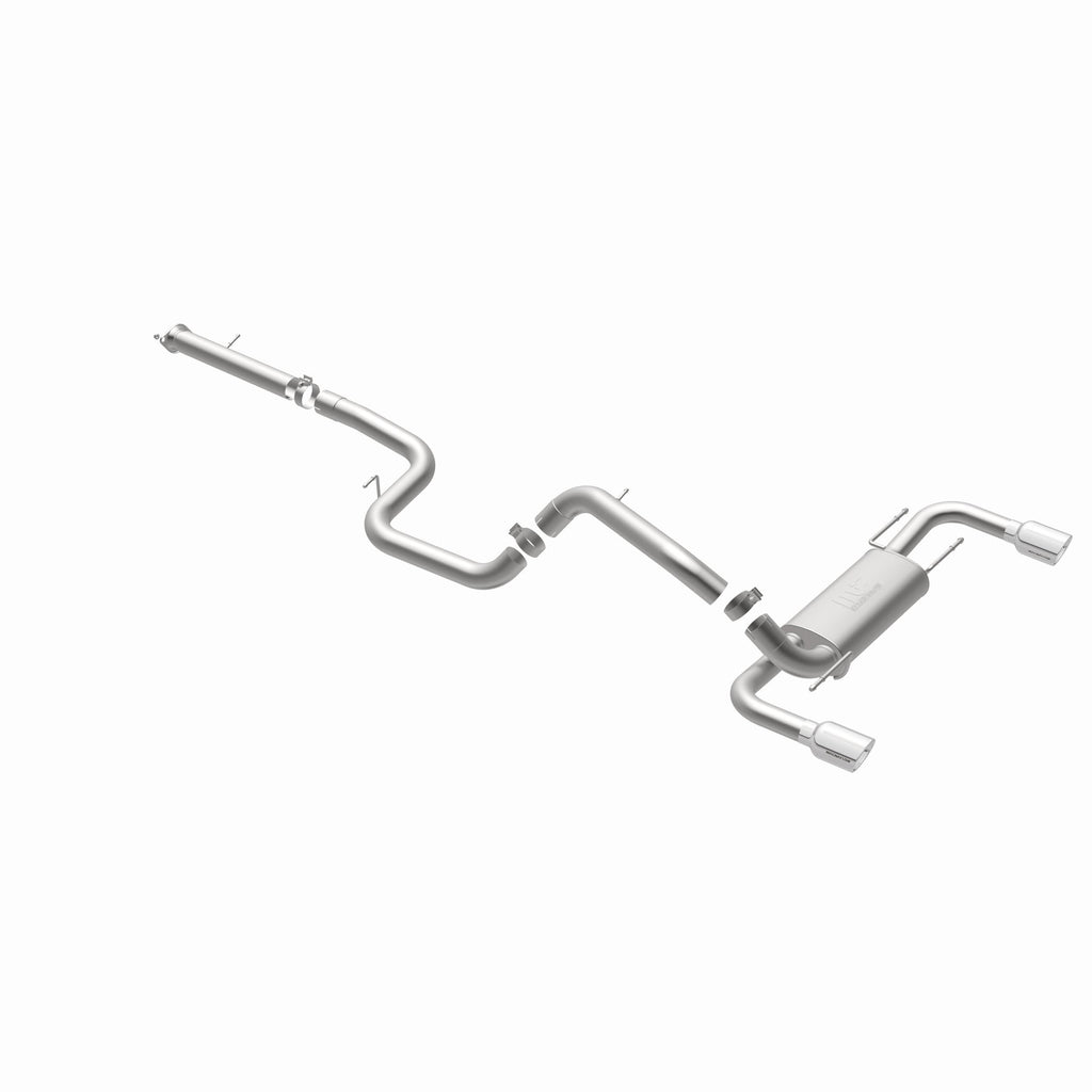 MagnaFlow Exhaust Products 15557 Street Series Polished Cat-Back System for Select Mazda 3