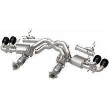 Load image into Gallery viewer, MagnaFlow Exhaust Products 19545 xMOD Series Black Chrome Tips Cat-Back System for Select Chevrolet Corvette