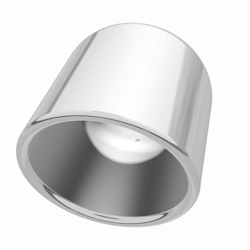 MagnaFlow Exhaust Products 35136 Single Exhaust Tip - 2.5in. Inlet/4in. Outlet