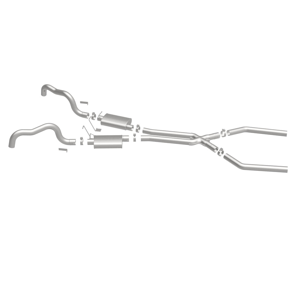MagnaFlow Exhaust Products 15899 Street Series System for Select Buick Apollo, Chevrolet Camaro, Chevrolet Chevy II, Chevrolet Nova, Oldsmobile Omega, Pontiac Firebird, Pontiac Ventura