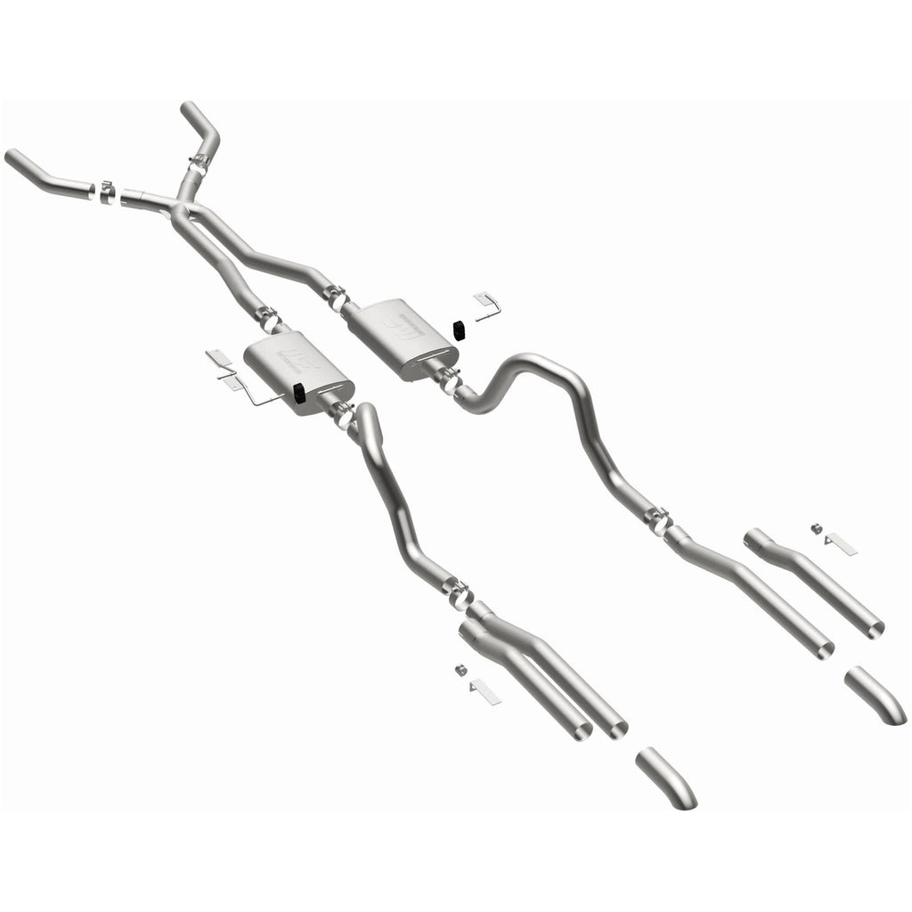 MagnaFlow Exhaust Products 19303 Street Series Polished System for Select Chrysler Cordoba, Dodge 330, Dodge 440, Dodge Charger, Dodge Coronet, Dodge Dart, Dodge Magnum, Dodge Monaco, Dodge Polara, Plymouth Belvedere, Plymouth Fury, Plymouth GTX,