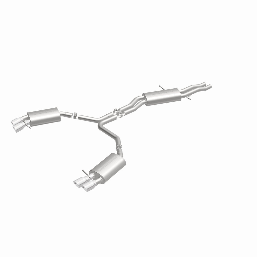 MagnaFlow Exhaust Products 15599 Touring Series Polished Cat-Back System for Select Audi S4