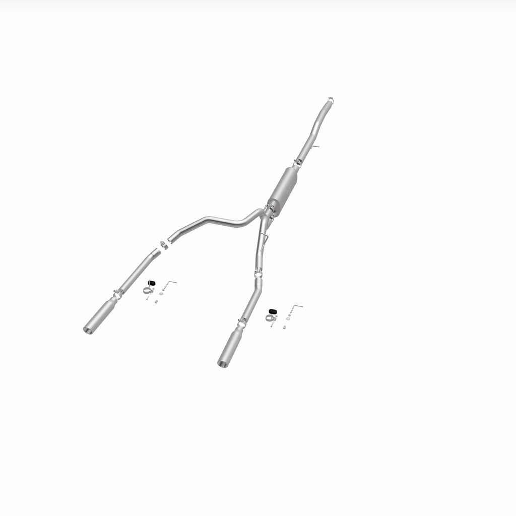 MagnaFlow Exhaust Products 16622 Street Series Polished Cat-Back System for Select Dodge Dakota, Mitsubishi Raider