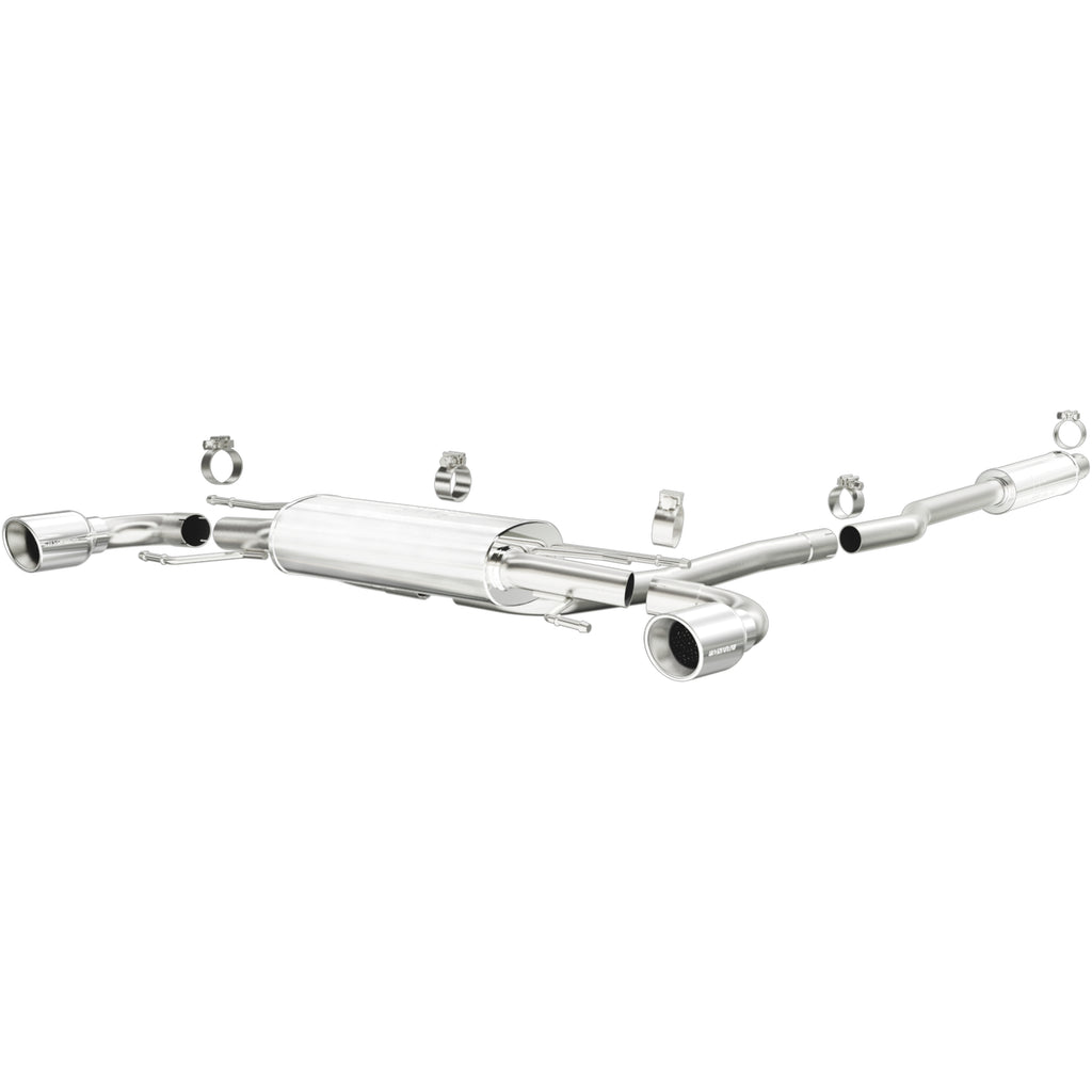 MagnaFlow Exhaust Products 15297 Street Series Polished Cat-Back System for Select Mazda 3