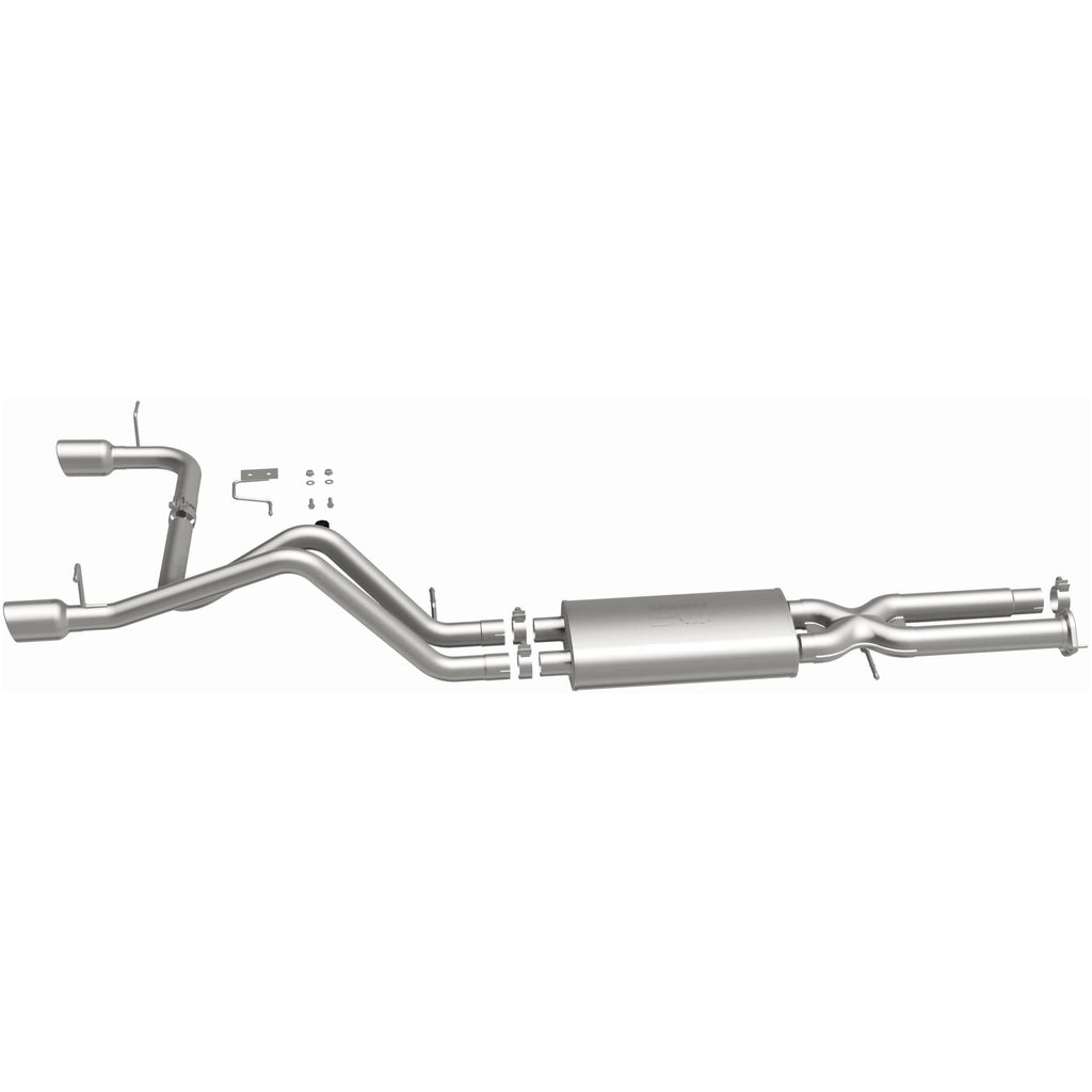 MagnaFlow Exhaust Products 16673 Street Series Polished Cat-Back System for Select Hummer H2