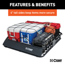 Load image into Gallery viewer, CURT 18115 CURT 18115 Universal 42 x 37-Inch Black Steel Roof Rack Rooftop Cargo Carrier - Truck Part Superstore