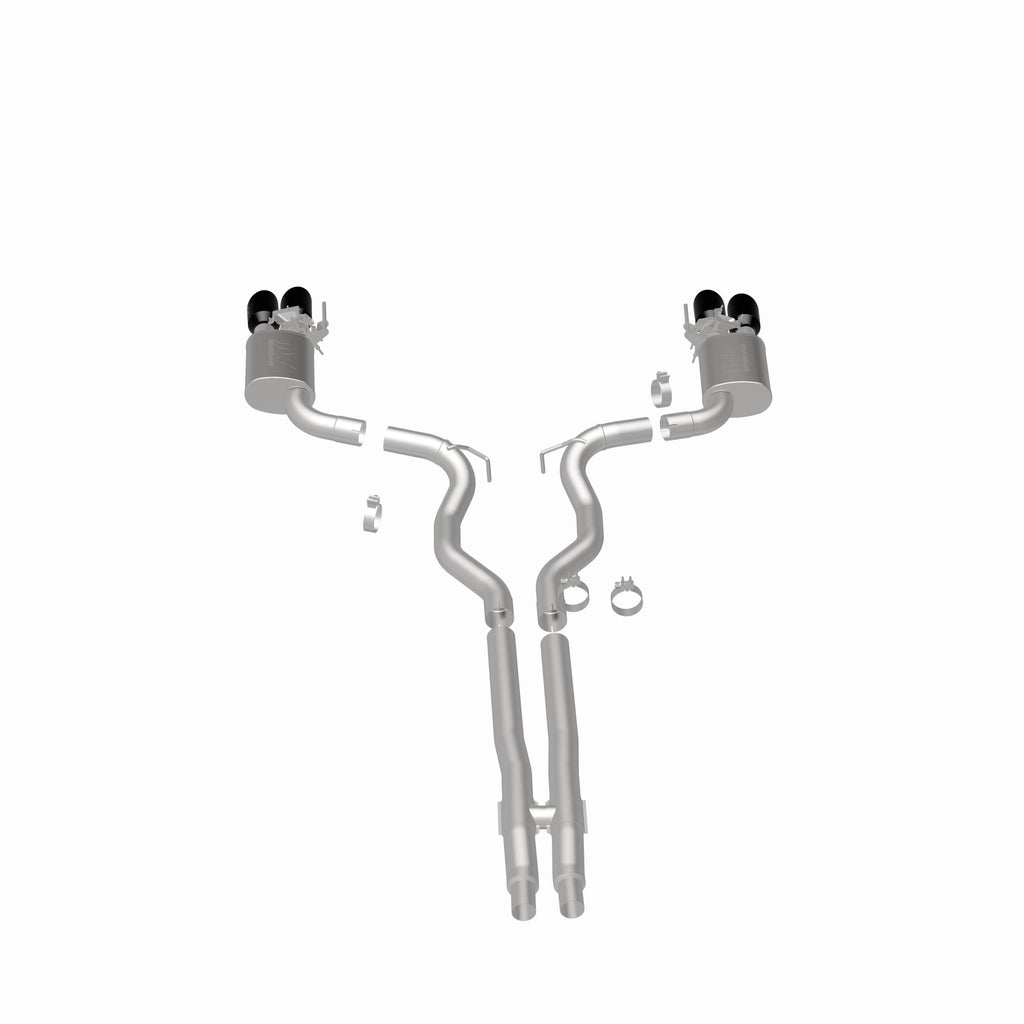 MagnaFlow Exhaust Products 19643 Competition Series Stainless 3 in Cat-Back for Select Ford Mustang