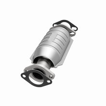 Load image into Gallery viewer, MagnaFlow Exhaust Products 22757 Standard Grade Direct-Fit Catalytic Converter for Select Mazda B2000, Mazda B2200, Mazda B2600, Nissan 200SX, Nissan 210, Nissan 280Z, Nissan 280ZX, Nissan 310, Nissan 510, Nissan 720, Nissan 810, Nissan D21, Nissan