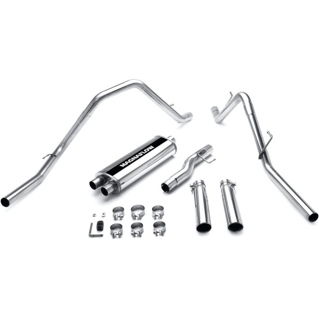 MagnaFlow Exhaust Products 15813 Street Series Polished Cat-Back System for Select Dodge Ram
