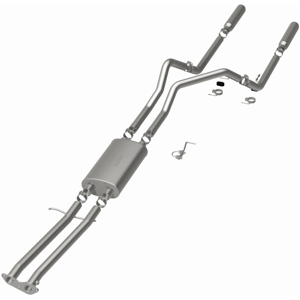 MagnaFlow Exhaust Products 15750 Street Series Polished Cat-Back System for Select Chevrolet C1500, Chevrolet K1500, GMC C1500, GMC K1500